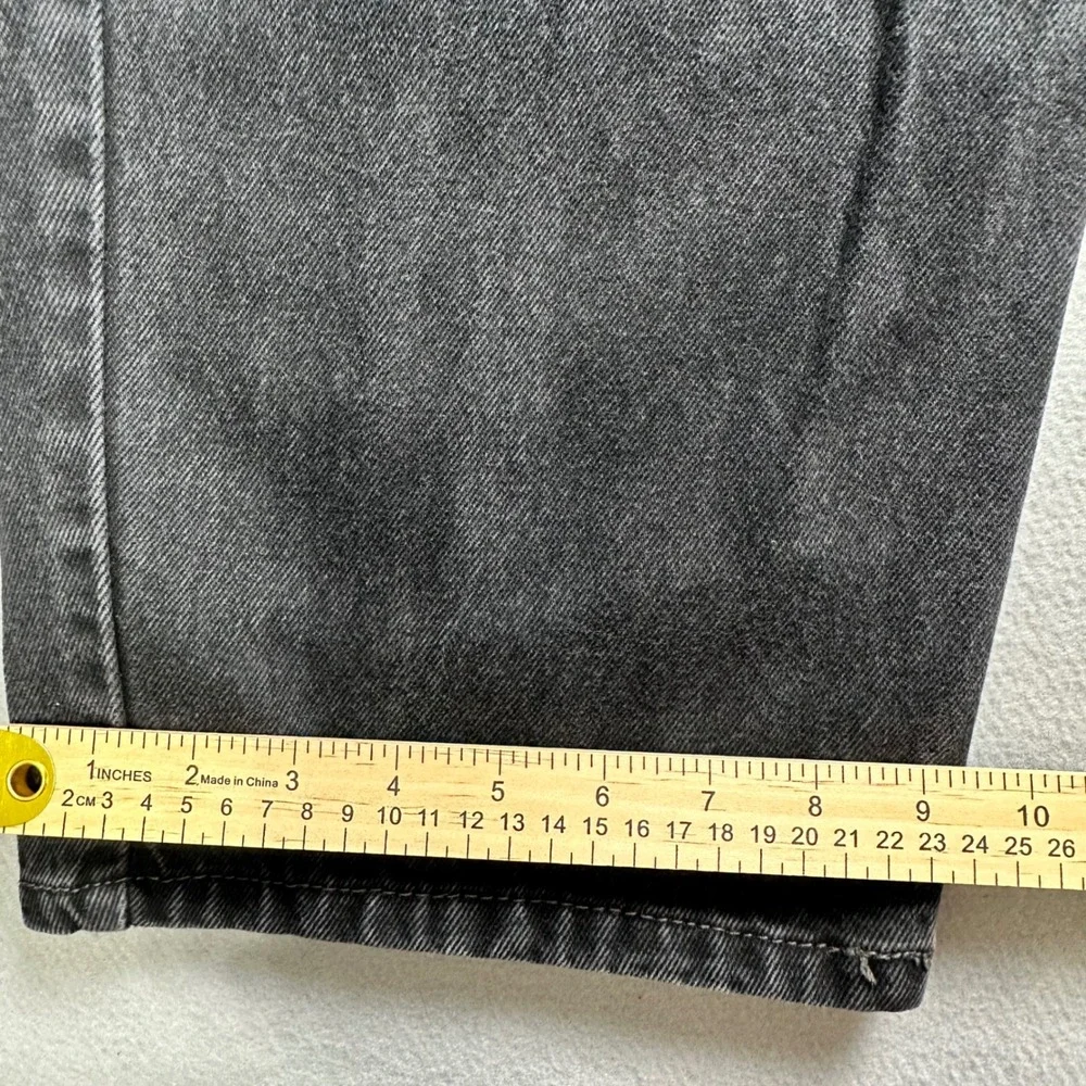 Vintage Levis 550 Faded Black Jeans Mens 46x29 Measures 45x28 Blank Tab Y2K